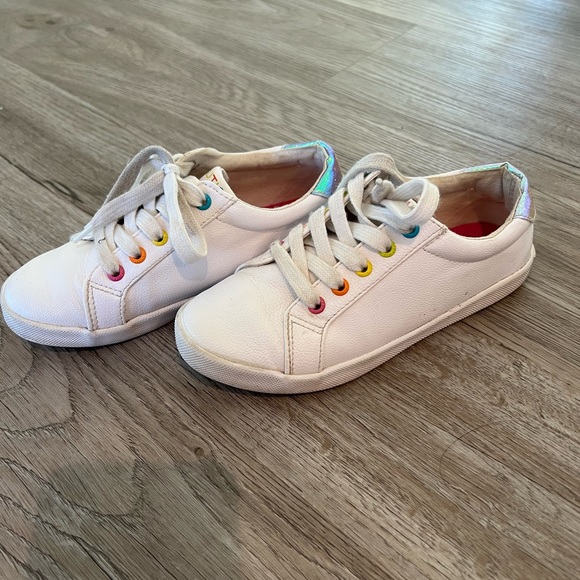 Nautica Little Girls Lace Sneakers size 1 - Picture 3 of 6